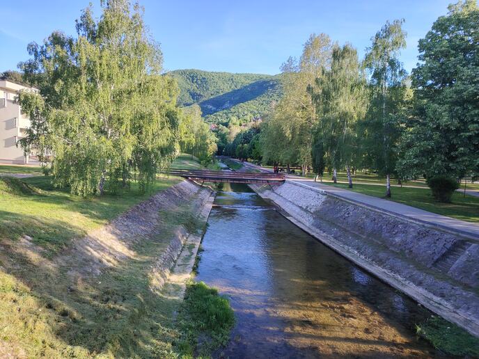 Sokobanja, park, šetalište
