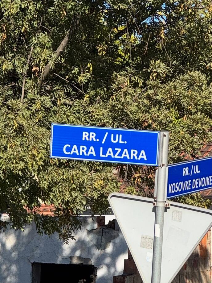 Saša Kalajdžić u poesti manastiru Gračanica