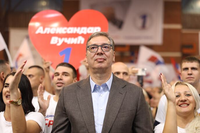 Ujedinjena Srbija Zaječar SNS skup Aleksandar Vučić