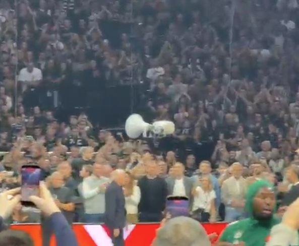 Željko Obradović, grobari, KK Partizan