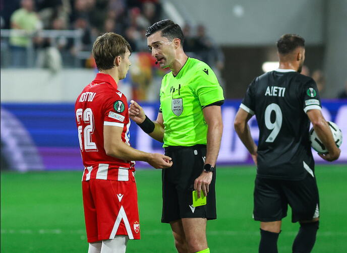 FK Lugano, FK Crvena zvezda