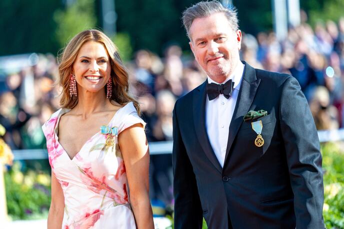 Princeza Madlen sa suprugom Kristoferom O' Nilom