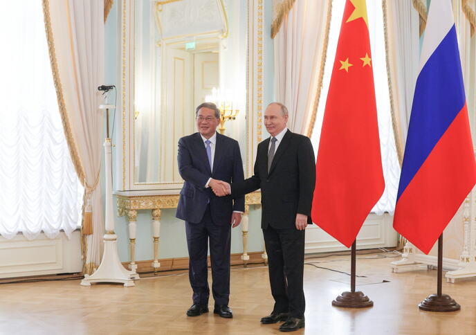 Li Ćijang Vladimir Putin