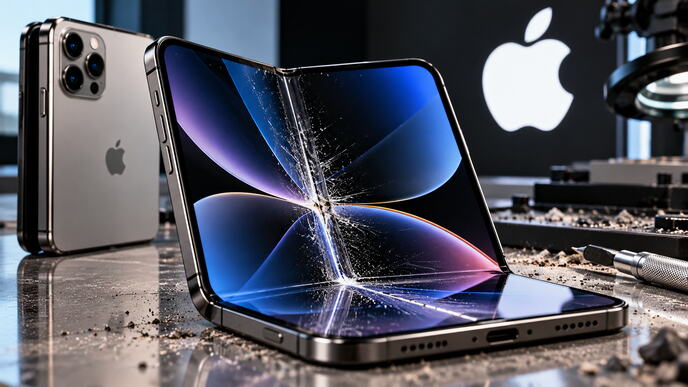Damaged Foldable Phone in Apple Workshop.png