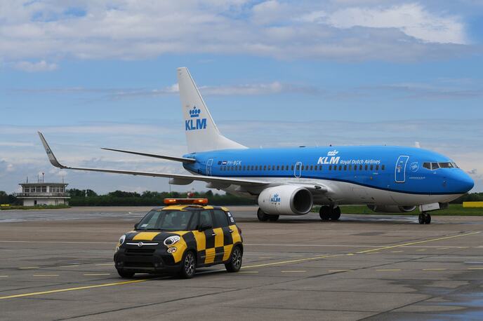 KLM avion
