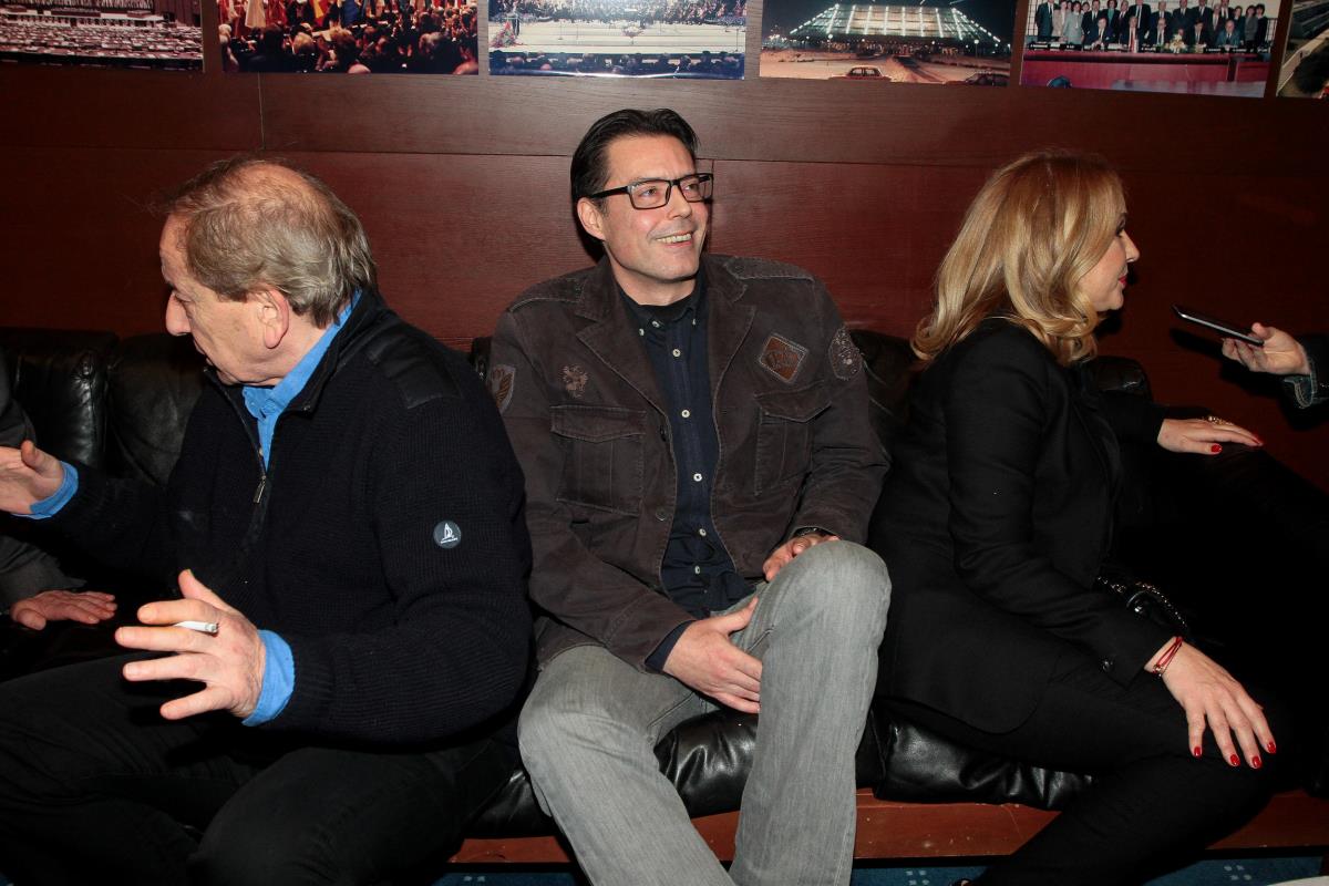 Igor Pervić sa kolegama glumcima