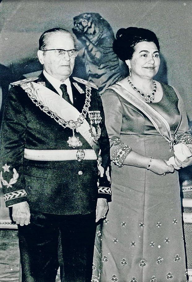 Josip Broz Tito i Jovanka Broz