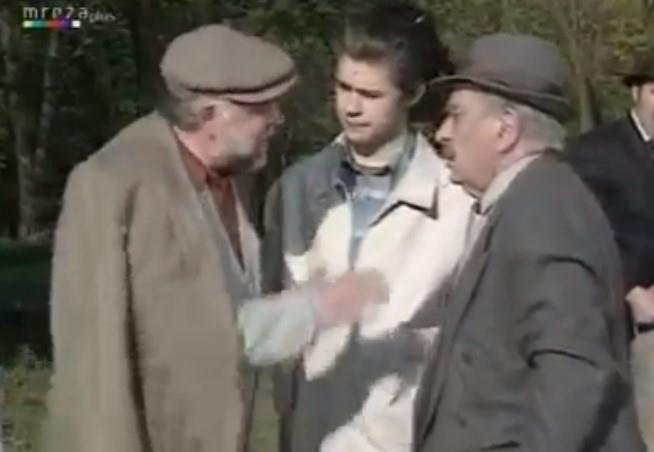 Aleksandar Berček u seriji Porodično blago